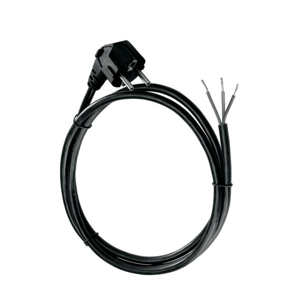 Kabel priključni crni 1.5mm2 1.8met