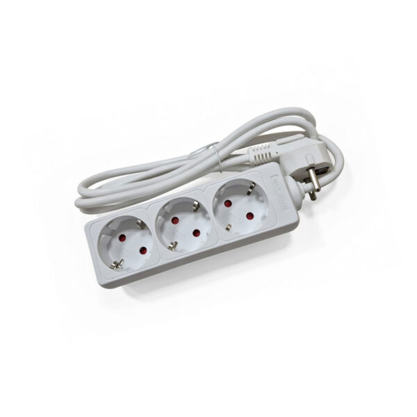 Produžna priključnica 3 utičnice,  1,5 m kabel