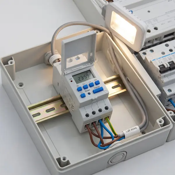 UN15887 Timer DIN PTS15A 230V, 50Hz