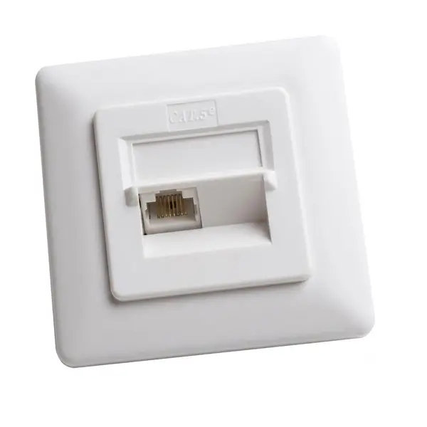 UN10184 Utičnica Cat5e 1xRJ45 podžbukna