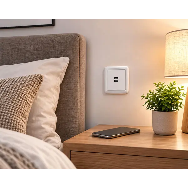 UN16552 WLT 1007 Dual USB charger utičnica