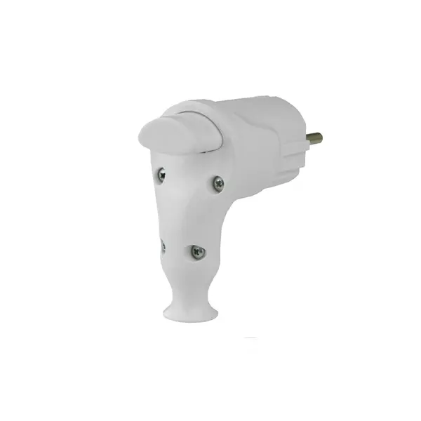 UN17361 Utikač šuko iskočni bijeli TP05