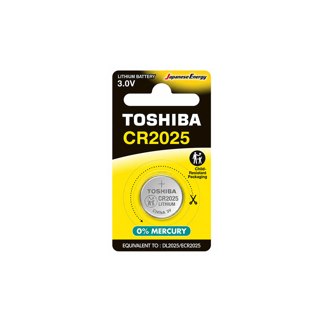 UN18197 Baterija CR2025 3V TOSHIBA