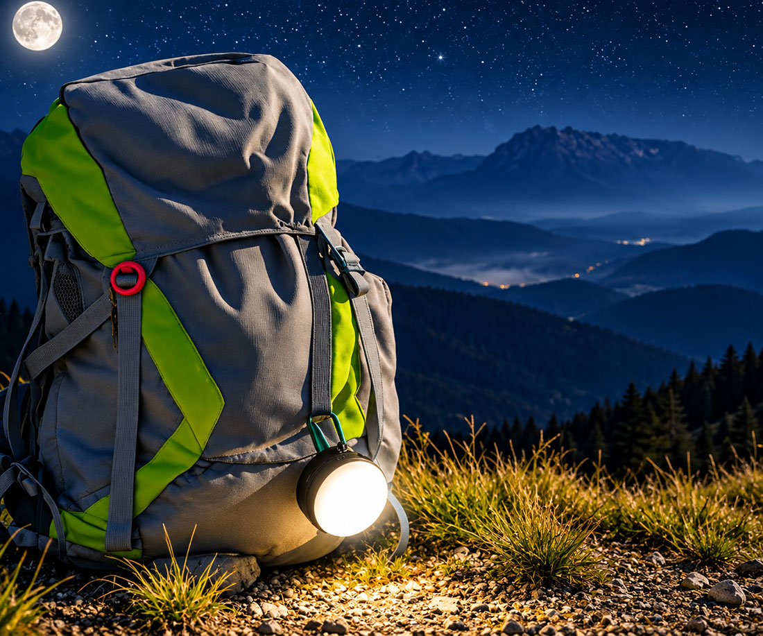 UN18526 Baterijska punjiva svjetiljka LUMINA POCKET 500mAh