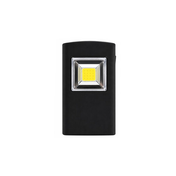 Baterijska svjetiljka 3LED/COB crna