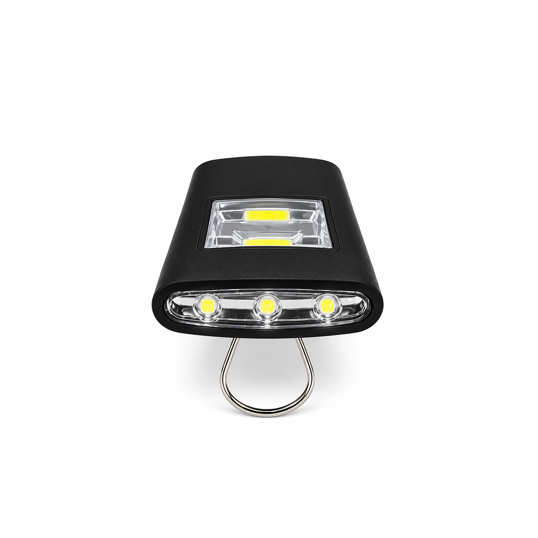 UN17983 Baterijska svjetiljka 3LED/COB crna