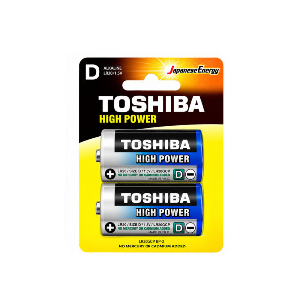 Baterijski uložak ALK LR20 D 1,5V / 2kom TOSHIBA