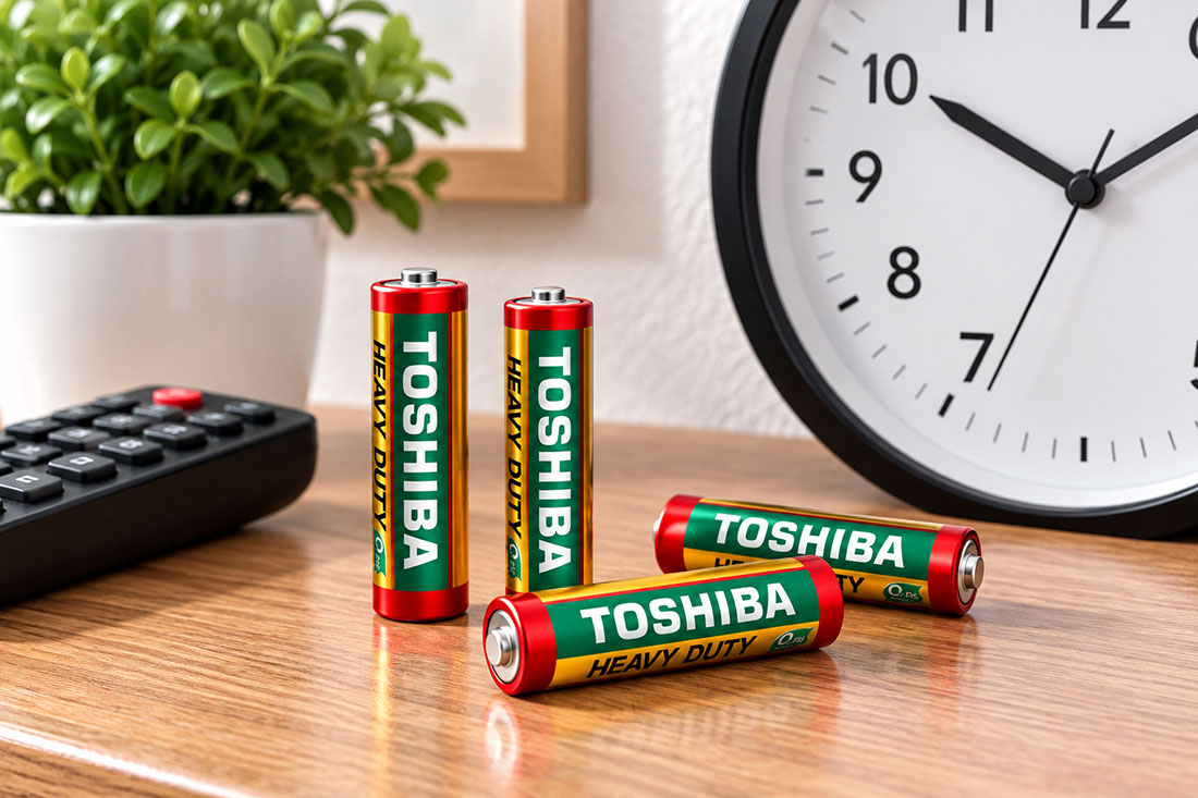 UN18483 Baterijski uložak ZnCl R06 AA 1,5V/4 kom TOSHIBA