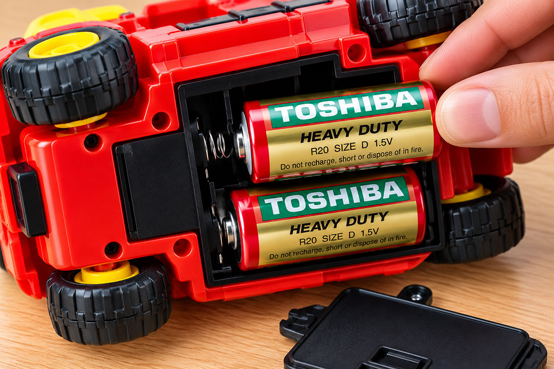 UN18485 Baterijski uložak ZnCl R20 D 1,5V/2 kom TOSHIBA bulk