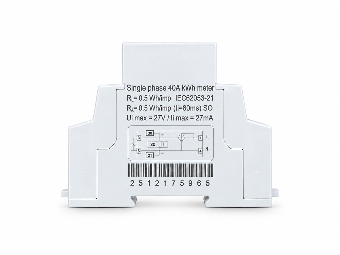 UN18333 Brojilo prolazno 5(30)A, 230V, 50HZ LCD