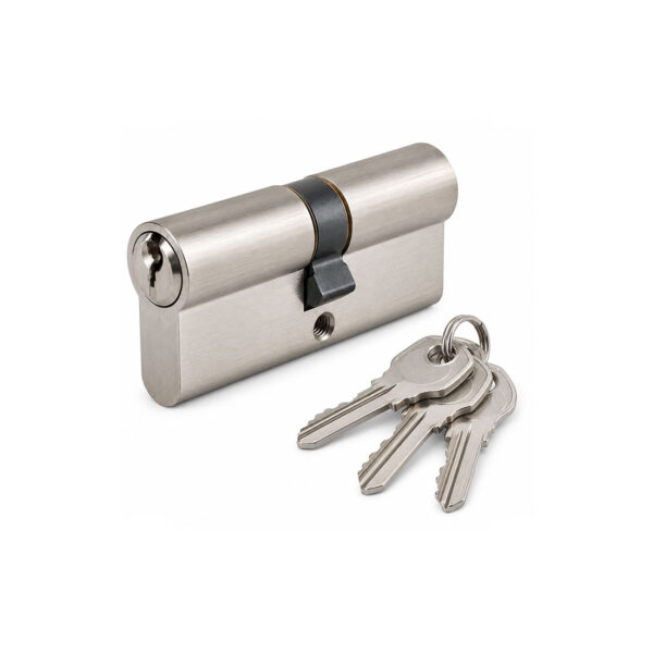 Cilindar LC01 30/30 chrome, sa 3 ključa