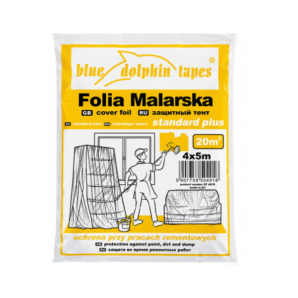 BD Folija pokrivna 4 m x 5 m Standard Plus