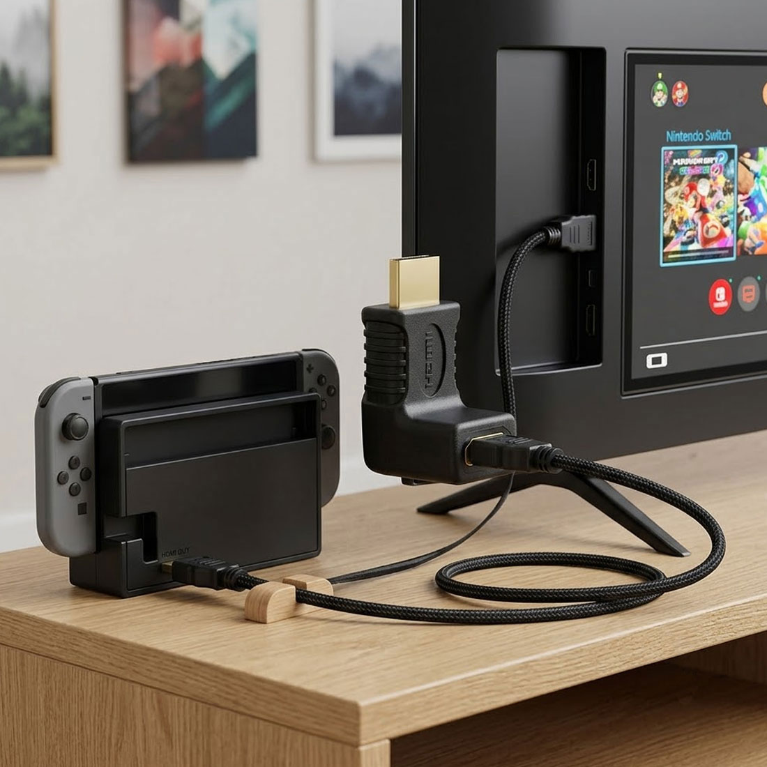 UN16046 HDMI Adapter 1080p M-Ž kutni 90°