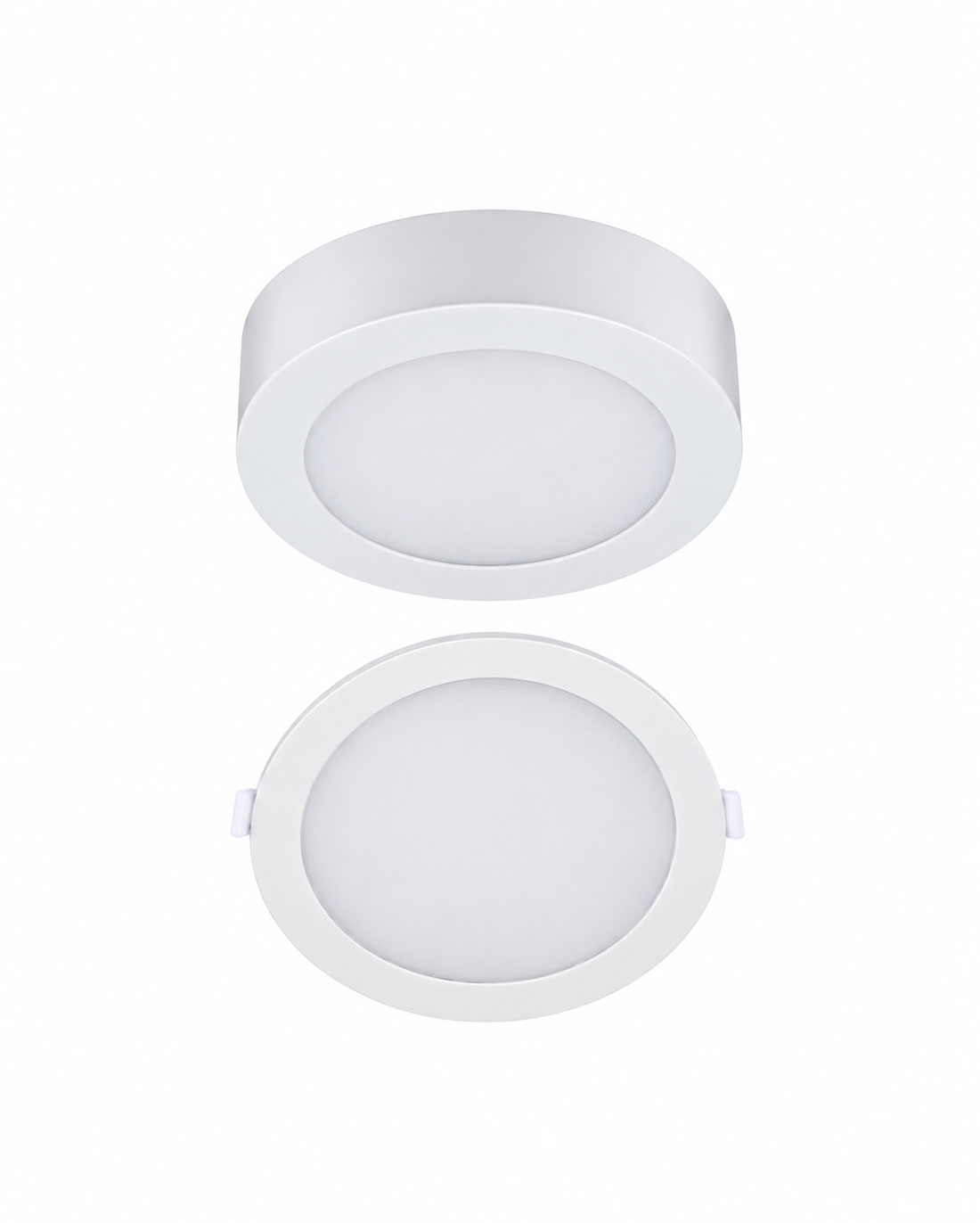 UN18119 LED panel nadgradni round DL18W DUAL 4000K