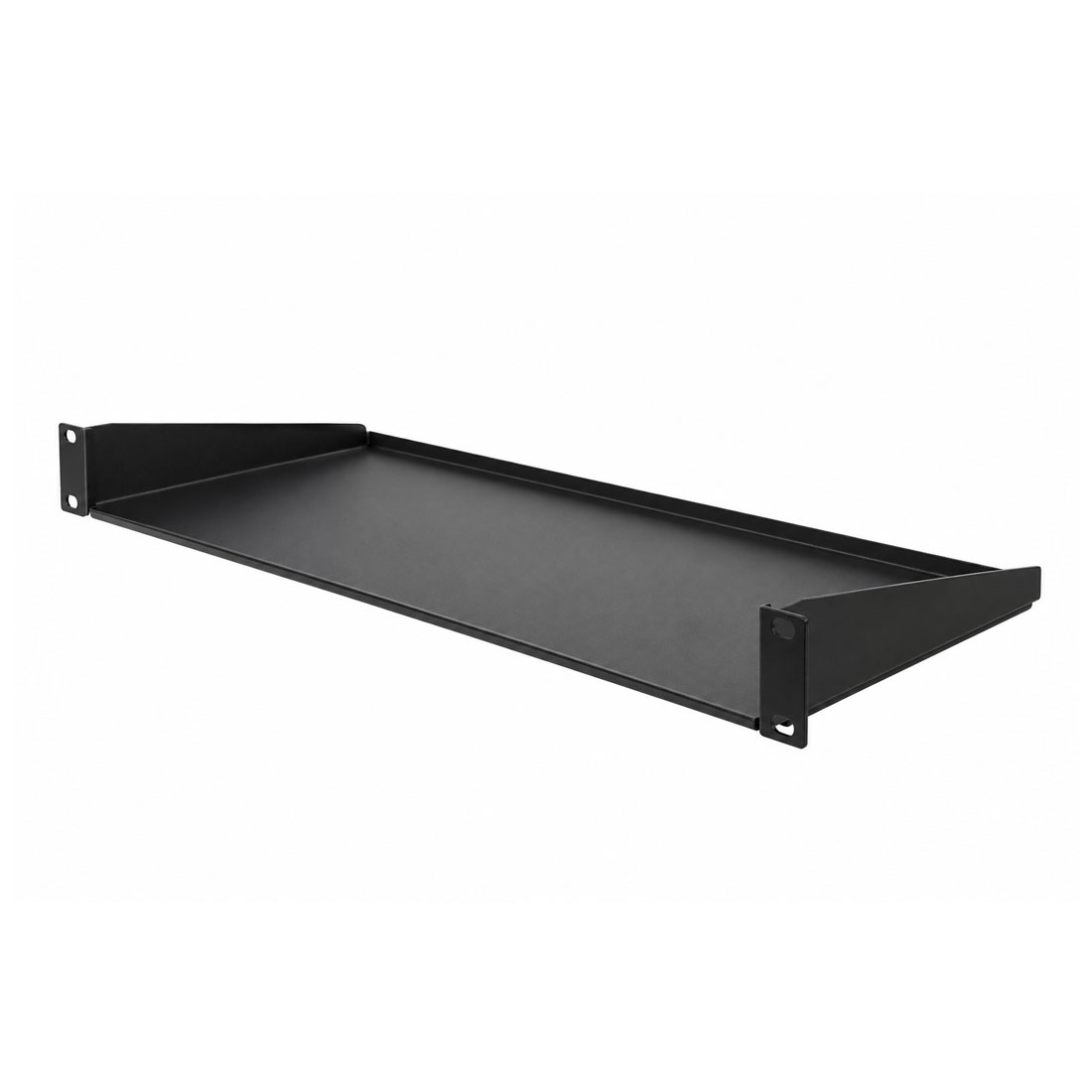 UN13877 Polica 1U 310 crna