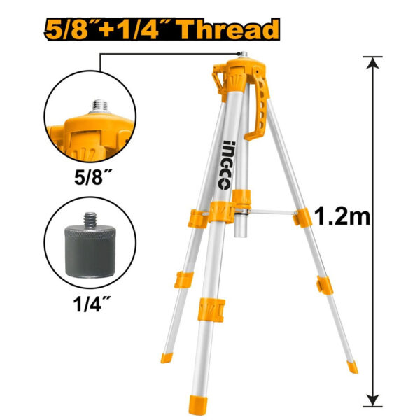 UN18452 Postolje tripod za laser nivelir HLLT01152 INGCO