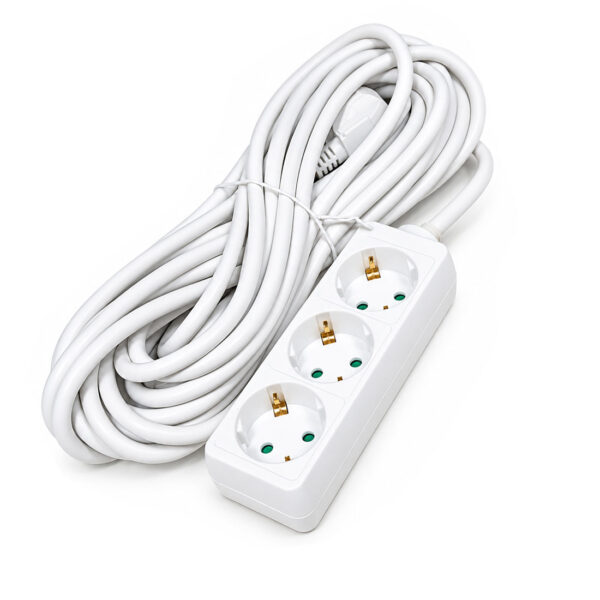 Produžna priključnica 3 utičnice, 10 m kabel