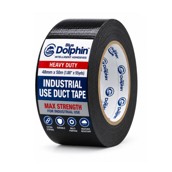 BD Traka tekstilna vrlo čvrsta 48 mm x 50 m Crna
