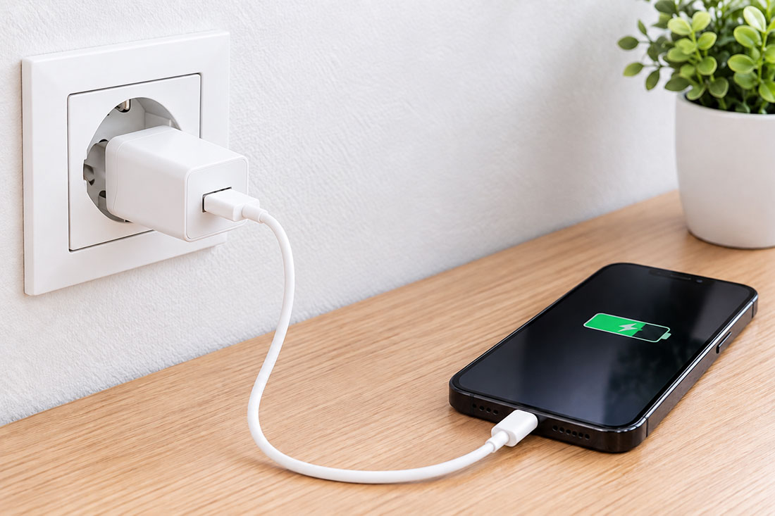 UN17662 USB punjač 230V / 5V, 2A bijeli