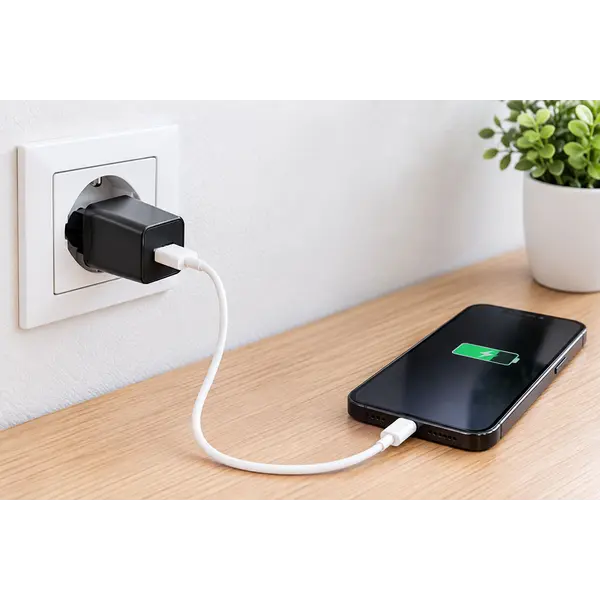 UN17661 USB punjač 230V / 5V, 2A crni