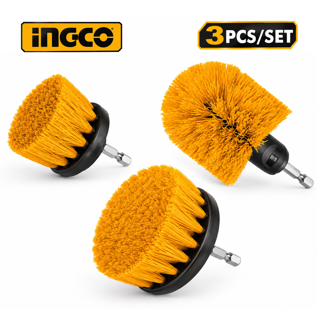 UN18038 Četke za bušilicu 3kom set WCBM0301